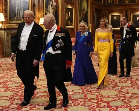 Royals Deploy Grand Welcome Amid Protests; Jimmy Kimmel Taken Off Air Due To Kirk Comments