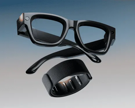 The Tech Giant Unveils First-Ever Ray-Ban Frames with Built-In Augmented Reality Screen
