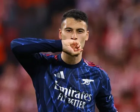 Gabriel Martinelli's Instant Impact Secures The Gunners First UCL Victory in Bilbao