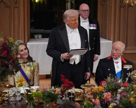 Trump Hails ‘Exceptional’ British-American Bond Throughout Historic Return Official Trip